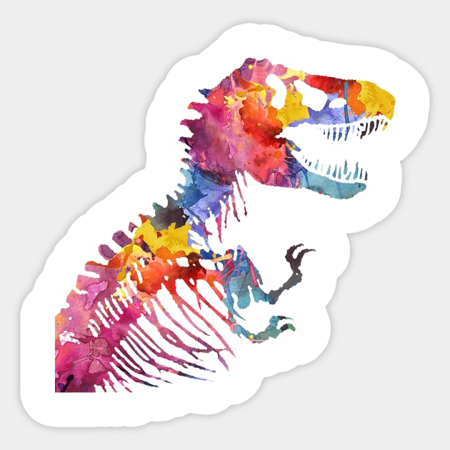 Funkosaurus Sticker by JurassicArt